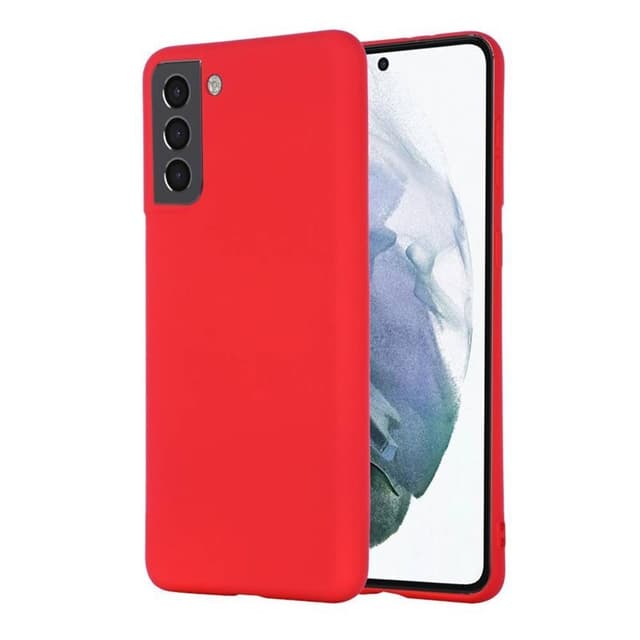 Liquid silikon skal Samsung Galaxy S22 Plus - China Red