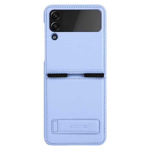 Nillkin Qin Vegansk Lær Deksel Samsung Galaxy Z Flip 4 - Lavendel
