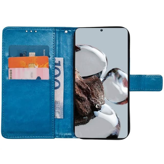Wallet cover 3-kort Xiaomi 12T - Lyseblå