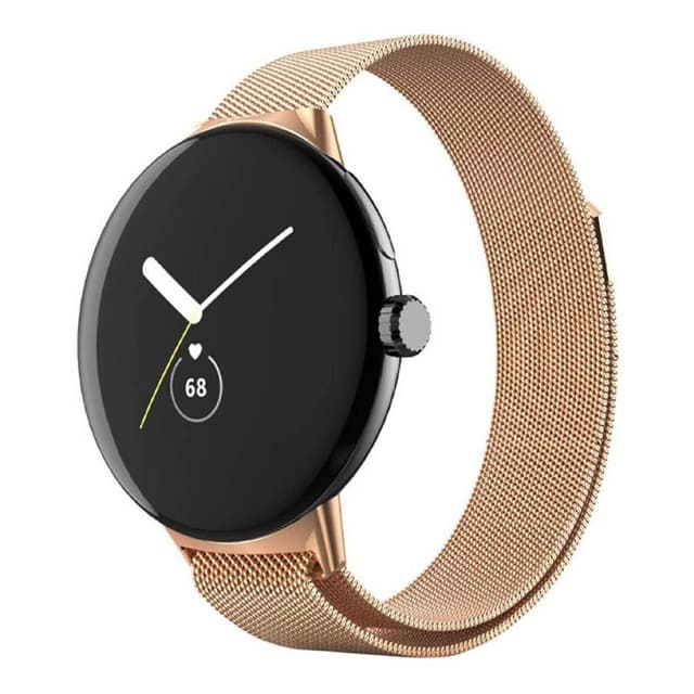 Milanese Rannekoru Google Pixel Watch - Ruusu