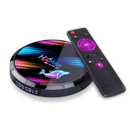 H96 Max S905X3 TV Box Android 9.0 8K 2.4G EU Svart 4 GB+32 GB