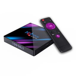 H96 Max TV Box RK3318 Android 10.0 2.4G/5G Svart 4 GB+32 GB
