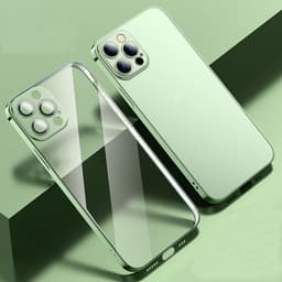 Puhelinkotelo linssisuojalla Vihreä iPhone 14 Pro