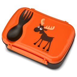 N'ice Box madkasse med køleblok Orange