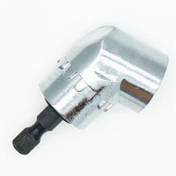 105 graders vinklet bitsholder magnetisk Sølv 1/4 inch