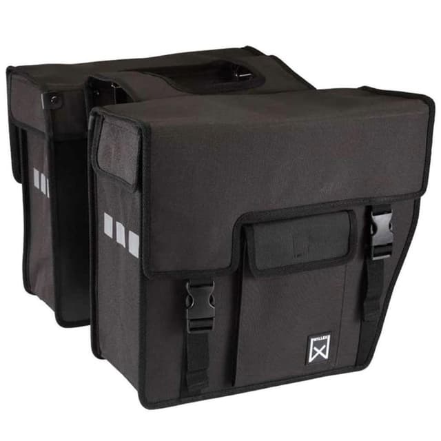vidaXL Cykelväskor Shopper 33 L svart