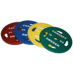 Concept Line Concept Int. vægtsæt i gummi 157,5 kg