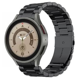 Armband RSF Stål No-Gap Samsung Galaxy Watch 5 Pro (45mm) - Svart