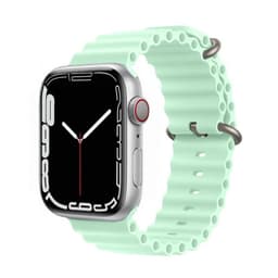RIB Sport Armbånd Apple Watch 7 (45mm) - Mint
