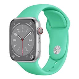 Urheiluranneke Apple Watch 8 (45mm) - Fragant green