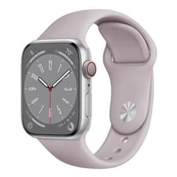 Urheiluranneke Apple Watch 8 (45mm) - Harmaa violetti