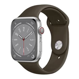 Urheiluranneke Apple Watch 8 (45mm) - Harmaa ruskea