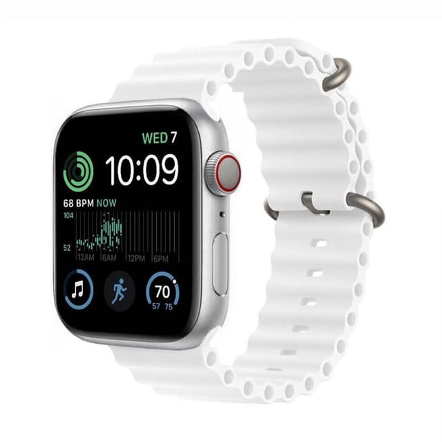 RIB Sport Armbånd Apple Watch SE 2022 (40mm) - Hvid