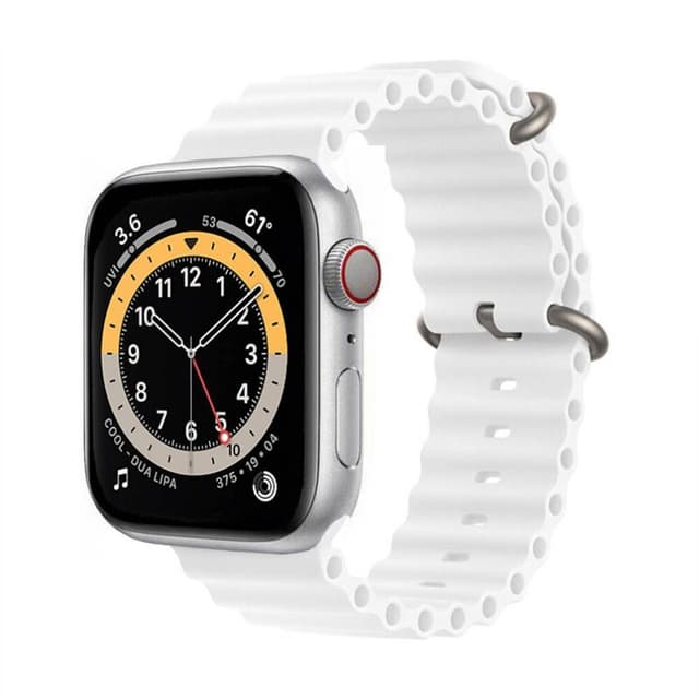 RIB Sport Armbånd Apple Watch 6 (40mm) - Hvit