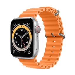 RIB Urheiluranneke Apple Watch 6 (44mm) - Oranssi