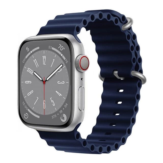 RIB Urheiluranneke Apple Watch 8 (41mm) - Tummansininen