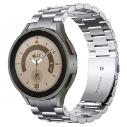 Armbånd RSF Stål No-Gap Samsung Galaxy Watch 5 Pro (45mm) - Sølv