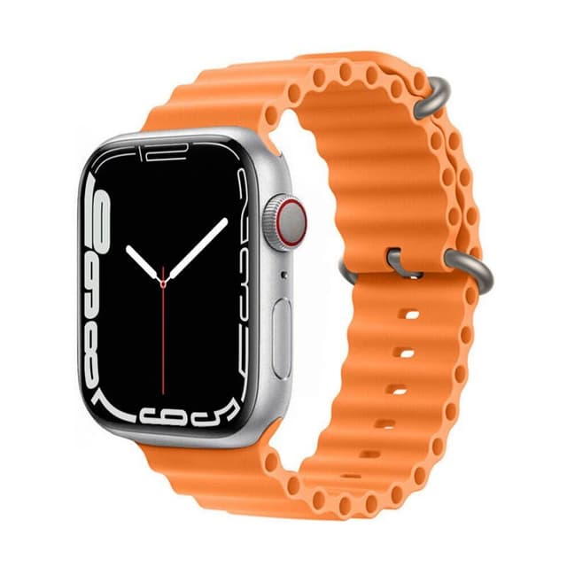 RIB Urheiluranneke Apple Watch 7 (45mm) - Oranssi