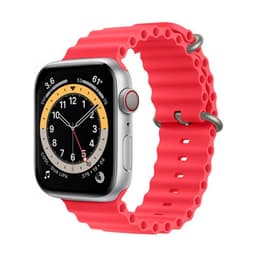 RIB Sport Armbånd Apple Watch 6 (44mm) - Rød