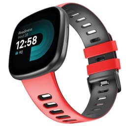 Twin Sport Rannekoru Armband Fitbit Versa 4 - Punamusta