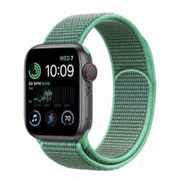 Nailon Rannekoru Apple Watch SE 2022 (44mm) - Spearmint