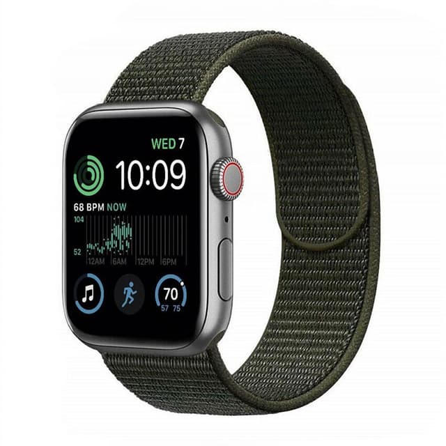 Nailon Rannekoru Apple Watch SE 2022 (40mm) - Military Khaki