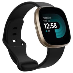 Sport Rannekoru Fitbit Versa 4 - Musta