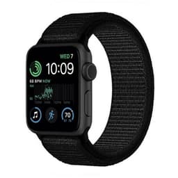 Nyon Armbånd Apple Watch SE 2022 (44mm) - Dark black
