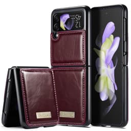 CaseMe kotelo Samsung Galaxy Z Flip 4 - Viininpunainen