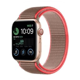 Nylon Armband Apple Watch SE 2022 (40mm) - Neon pink