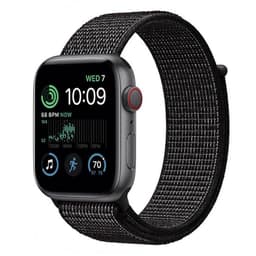 Nailon Rannekoru Apple Watch SE 2022 (44mm) - Black nike