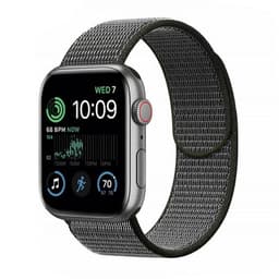 Nylon Armband Apple Watch SE 2022 (40mm) - Dark olive
