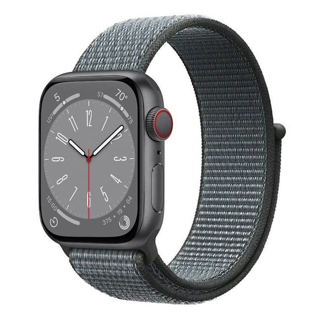 Nailon Rannekoru Apple Watch 8 (41mm) - Storm Grey