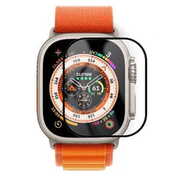 3D glass skjermbeskytter Apple Watch Ultra (49mm) - Svart