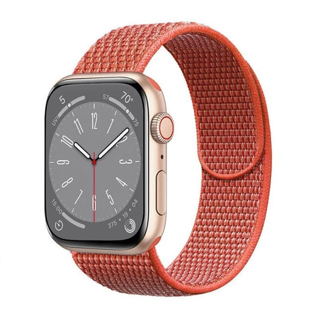 Nylon armbånd Apple Watch 8 (41mm) - Nectarine