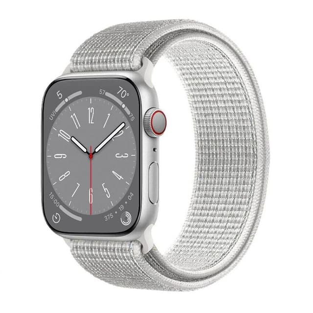 Nailon Rannekoru Apple Watch 8 (41mm) - Summit White