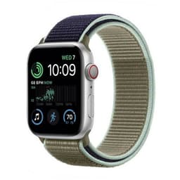 Nylon Armband Apple Watch SE 2022 (40mm) - Khaki Blue