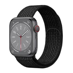 Nylon Armband Apple Watch 8 (41mm) - Black/white