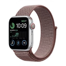 Nylon armbånd Apple Watch SE 2022 (44mm) - Smoke Mauve