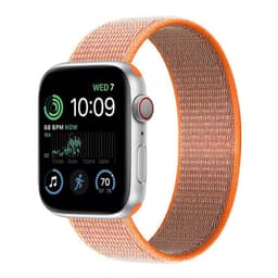 Apple Watch SE 2022 (40mm) Nylonarmbånd - Spicy Orange