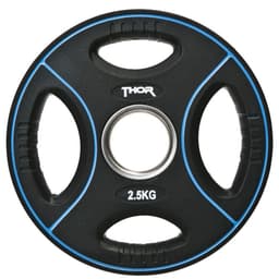 Thor Fitness Svart PU Vektplater 50 mm 2,5 kg
