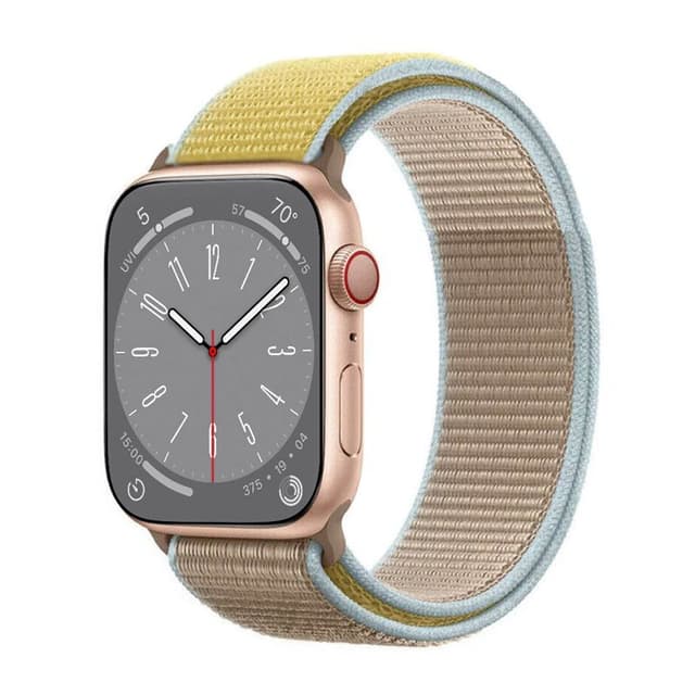 Nailon Rannekoru Apple Watch 8 (41mm) - Camel