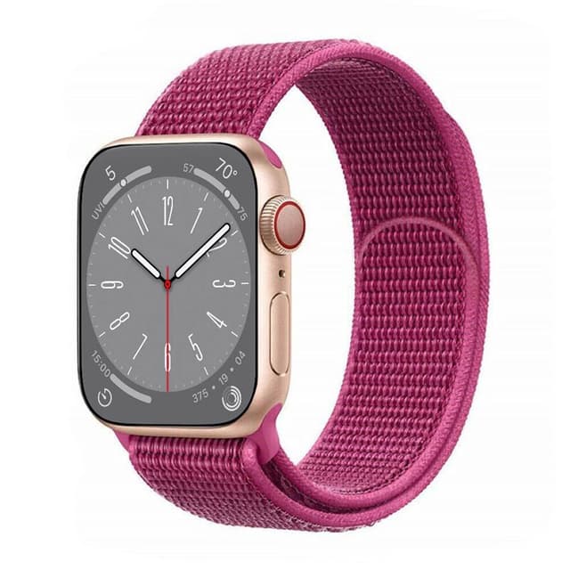 Nyon Armbånd Apple Watch 8 (45mm) - Dragon Fruit
