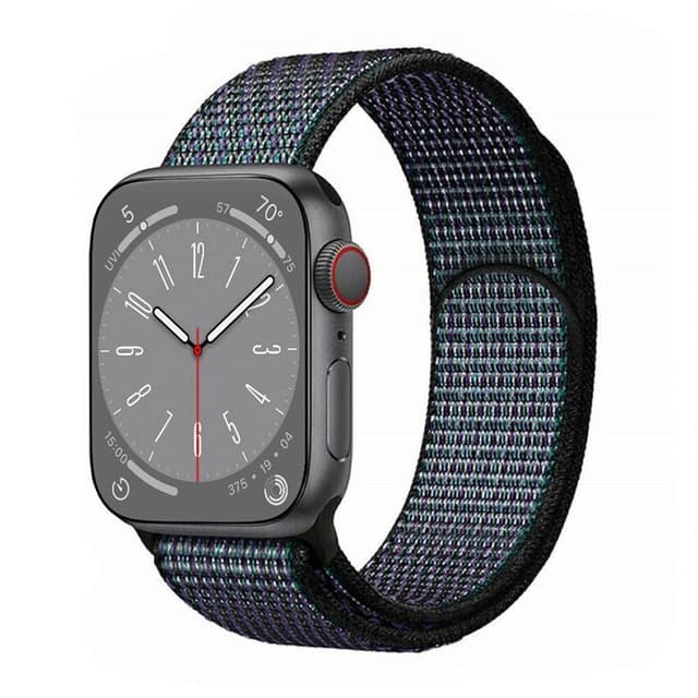Nyon Armbånd Apple Watch 8 (41mm) - Glowing Grapes