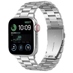 Armbånd Rustfrit stål Apple Watch SE 2022 (44mm) - Sølv