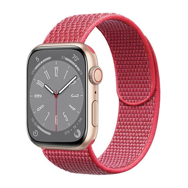 Nyon Armbånd Apple Watch 8 (41mm) - Hibiskus