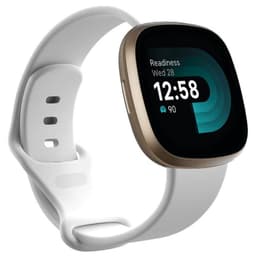 Sport armbånd till Fitbit Versa 4 - Hvit