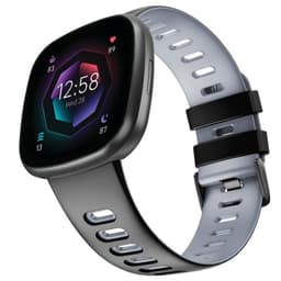 Twin Sport Armband Fitbit Sense 2 - Svart/Grå