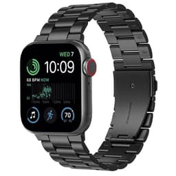 Rannekoru ruostumatonta terästä Apple Watch SE 2022 (40mm) - musta