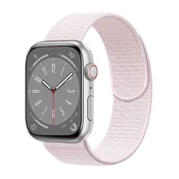 Nylon Armband Apple Watch 8 (41mm) - Pearl Pink